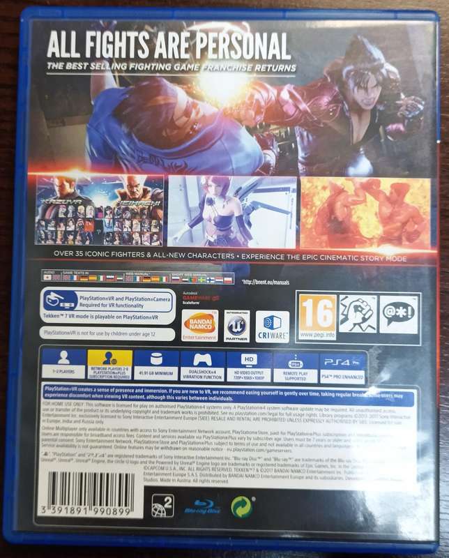 Tekken 7 for Ps4
