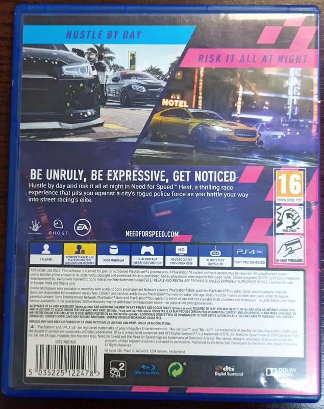 NFS Heat for Ps4 (CIB)