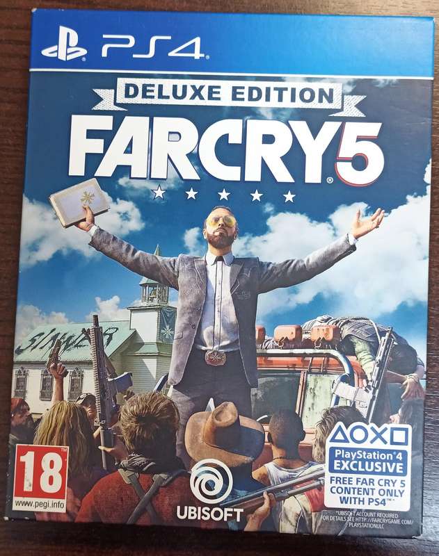 Farcry 5 Deluxe Edition for PS4 (CIB)