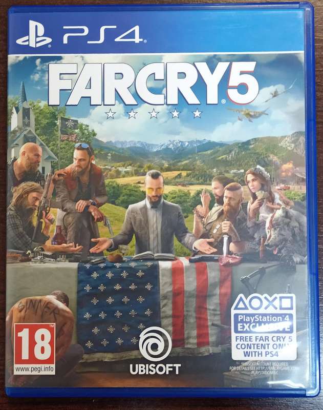 Farcry 5 Deluxe Edition for PS4 (CIB)