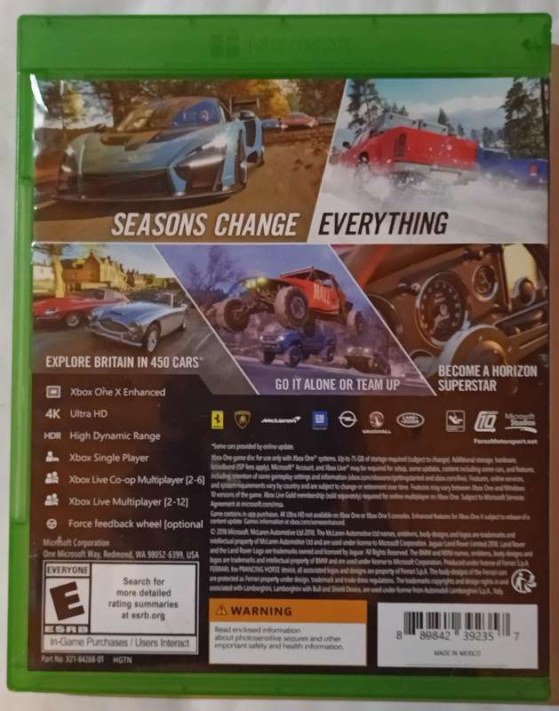 Forza Horizon 4 for Xbox One
