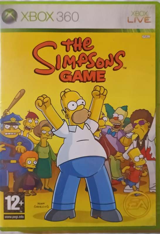 The Simpsons Game for Xbox 360 (PAL, CIB)
