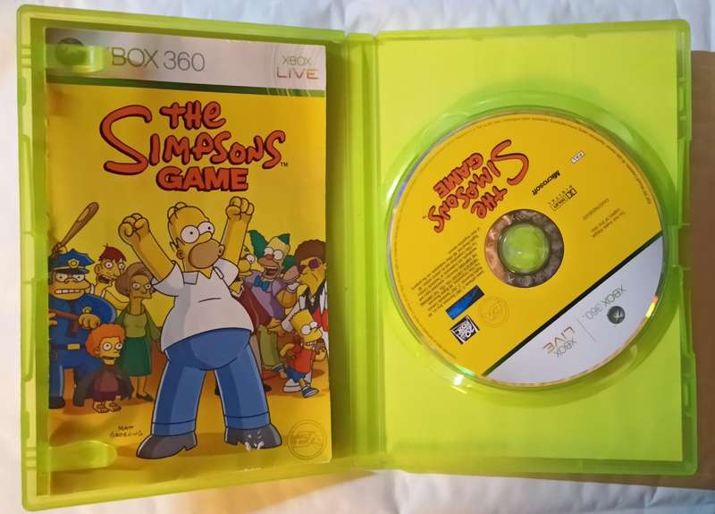The Simpsons Game for Xbox 360 (PAL, CIB)