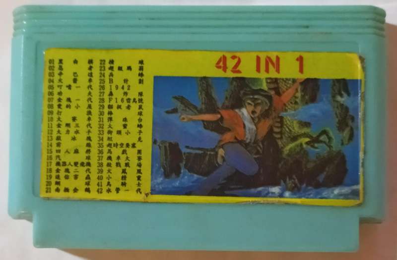 TV Games Cartridge 42 in 1
