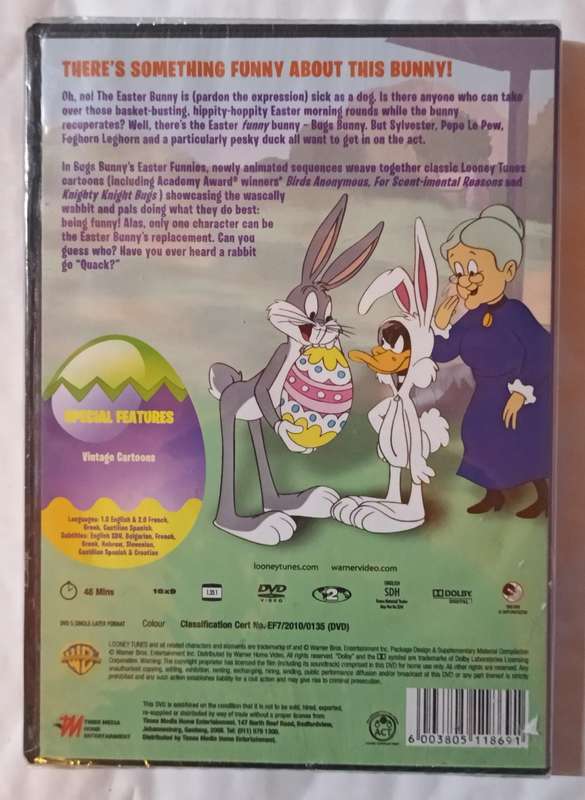 Bugs Bunny Easter Funnies DVD (New)