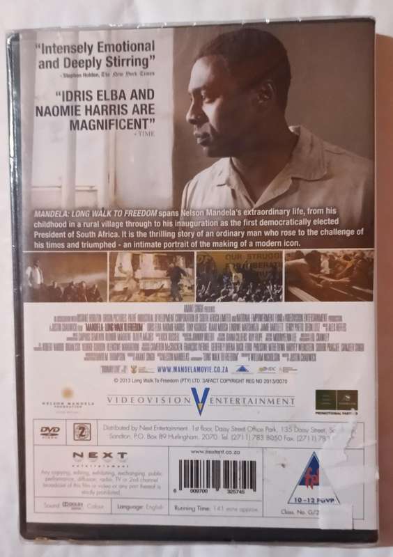 Mandela Long Walk to Freedom DVD