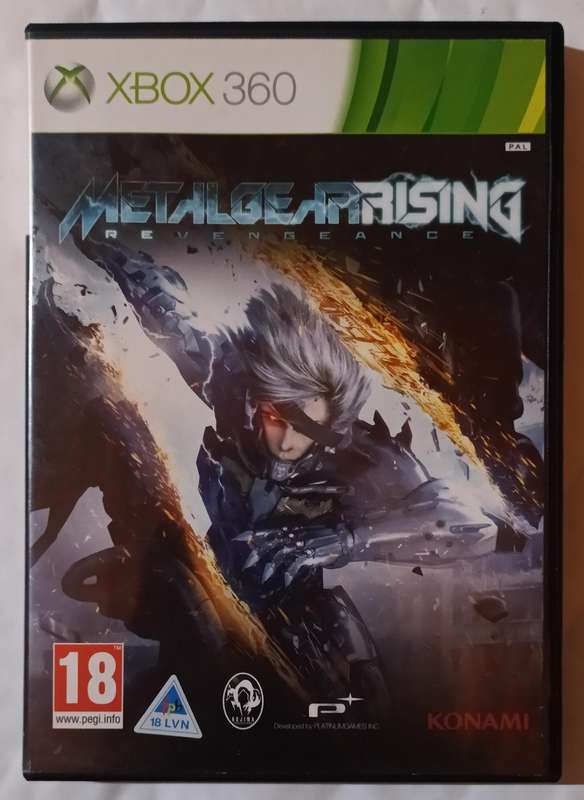 Metal Gear Rising Revengeance for Xbox 360 (PAL, CIB)