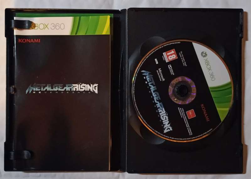 Metal Gear Rising Revengeance for Xbox 360 (PAL, CIB)