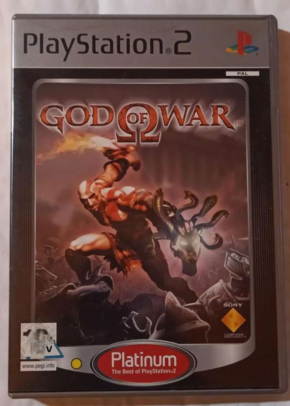 God of War for PS2 (PAL, CIB)
