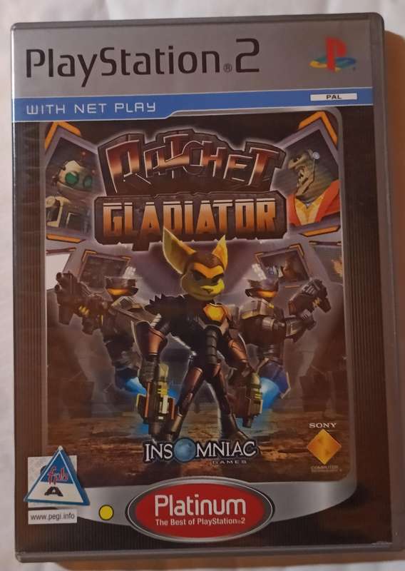 Ratchet Gladiator for Ps2 (PAL, CIB)