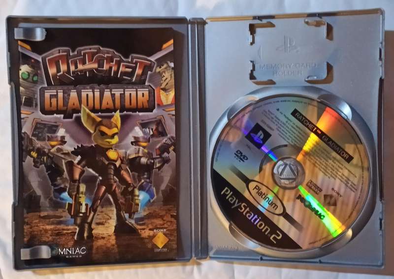 Ratchet Gladiator for Ps2 (PAL, CIB)