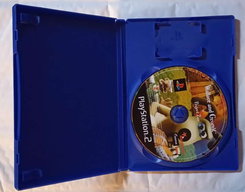 Wallace and Gromit in Project Zoo for PS2 (PAL)