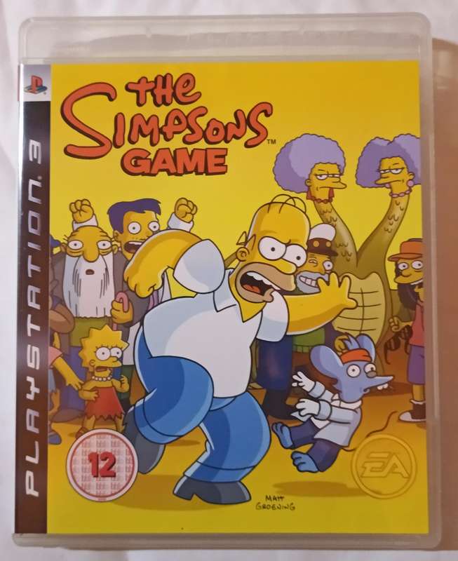 The Simpsons Game for PS3 (CIB, MINT)