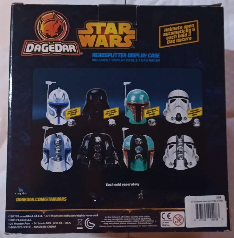Star Wars Headsplitter Display Case