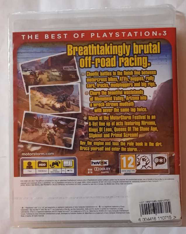 MotorStorm (Sealed) for Ps3