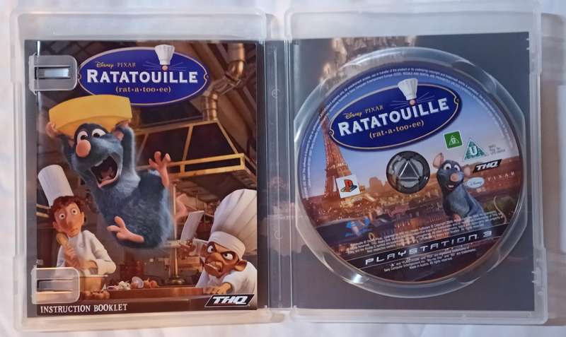 Ratatouille for PS3 (CIB, Mint)