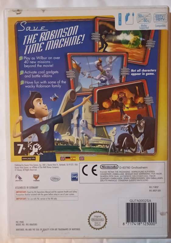 Meet the Robinsons for Wii (PAL, CIB)
