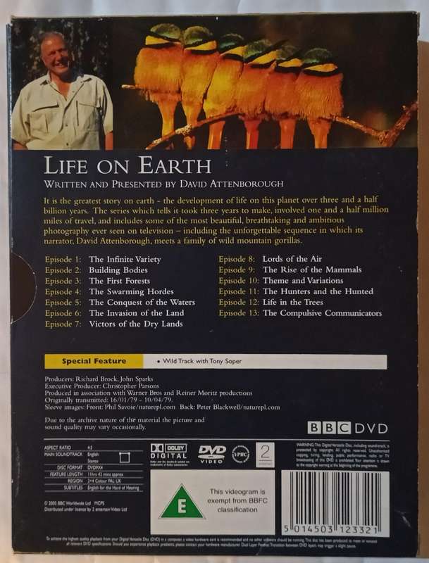 Life on Earth The Complete Series