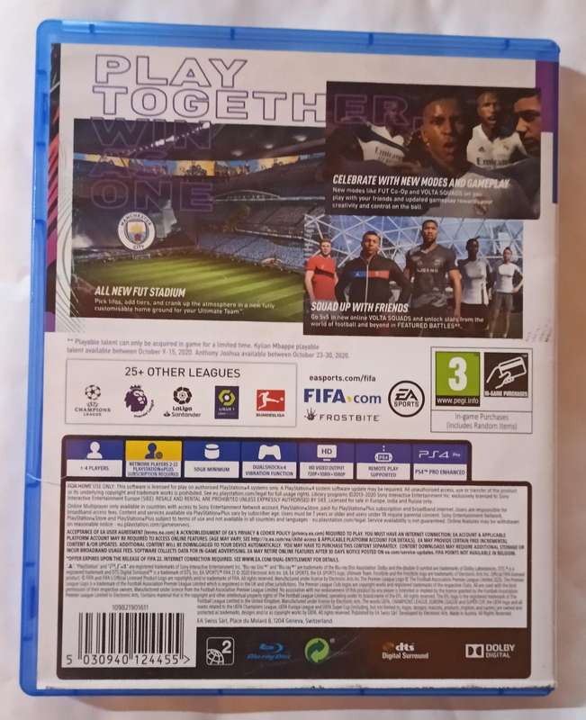 FIFA 21 for Ps4