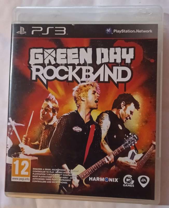 Green Day Rockband for PS3 (CIB)