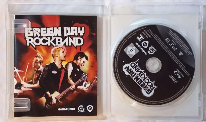 Green Day Rockband for PS3 (CIB)