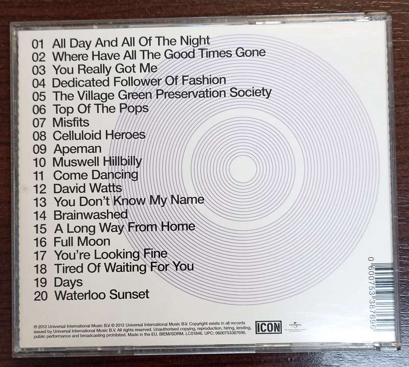 The Kinks ICON CD (Import)