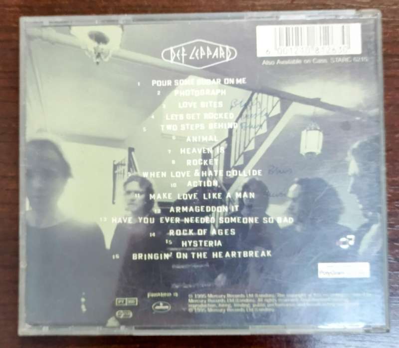 Def Leppard Greatest Hits - Vault CD