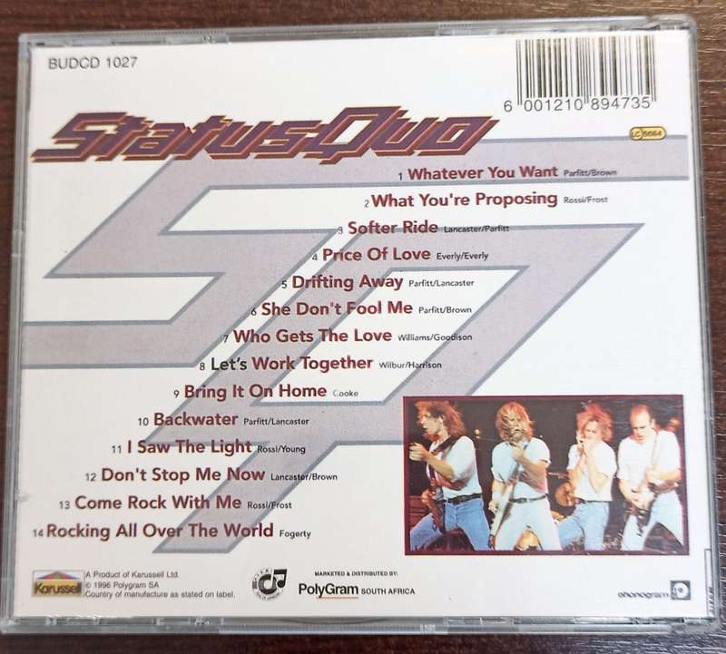 Status Quo a Few Bars More CD