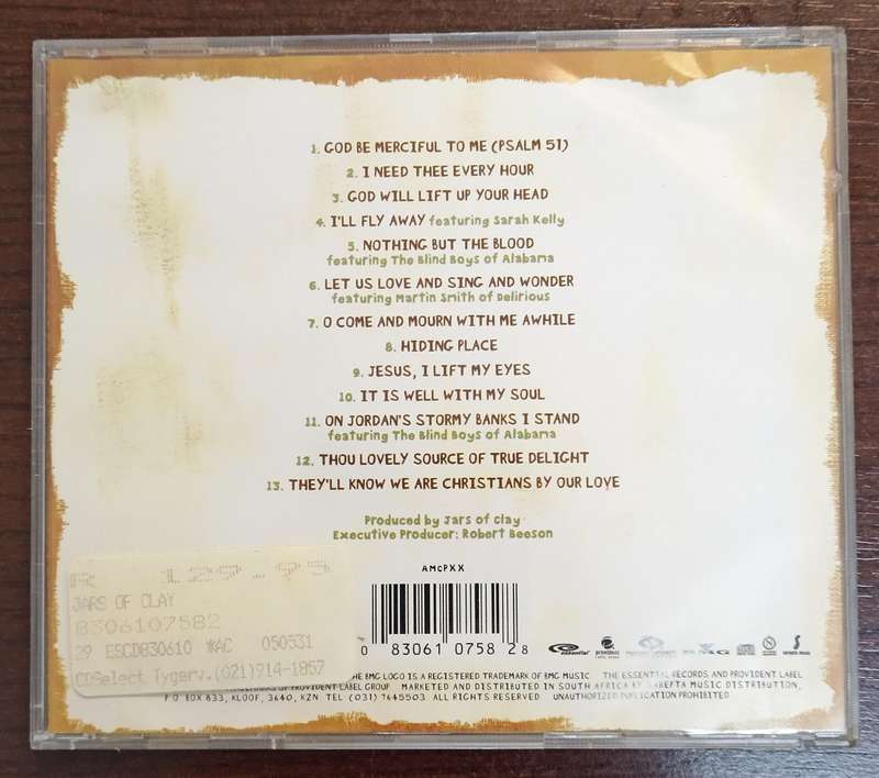 Jars of Clay Redemption Songs CD
