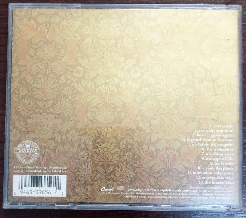 Ok GO - OH NO (CD Import)
