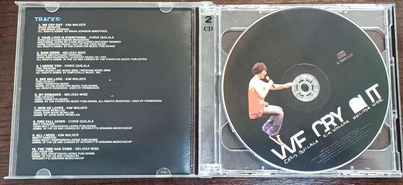 Chris Quilala, Kim Walker, Melissa Wise WE CRY OUT CD + DVD