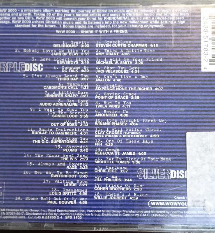 WOW Hits 2000 (Various Artists)