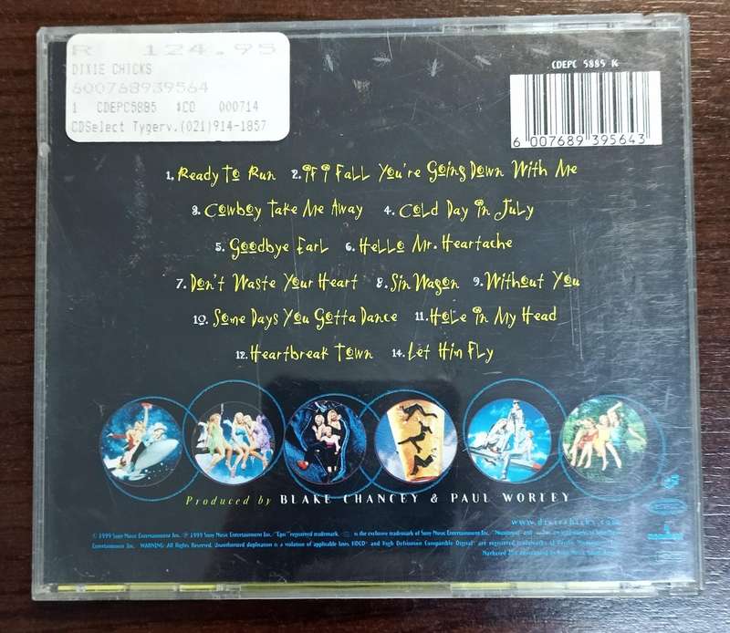 Dixie Chicks FLY CD
