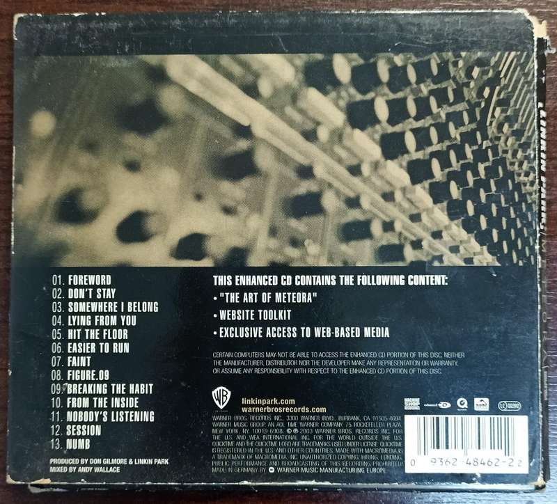 Linkin Park Meteora CD