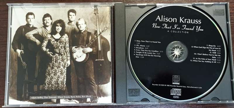 Alison Krauss Now that I've found you - A Collection CD