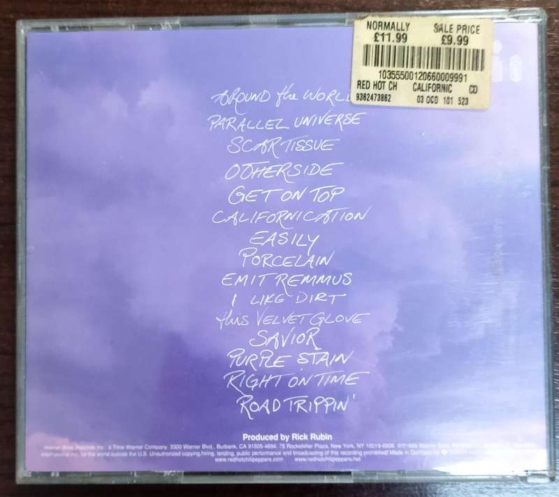 Red hot chili peppers - Californication (CD Import)