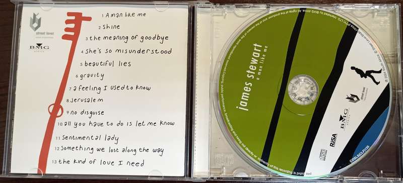 James Stewart - a man like me CD