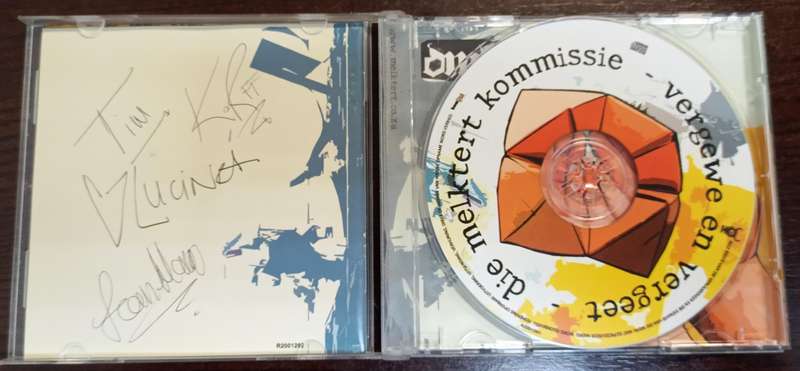 Die Melktert Kommissie - vergewe en vergeet CD (Signed)