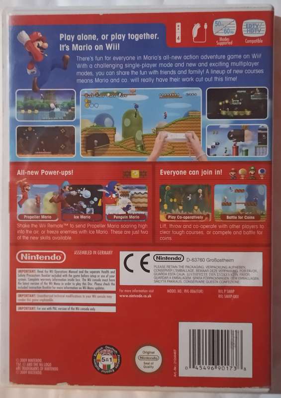 New Super Mario Bros. Wii (PAL)