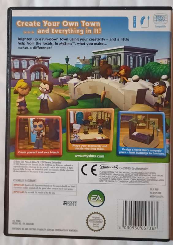 My Sims for Nintendo Wii (PAL, CIB)