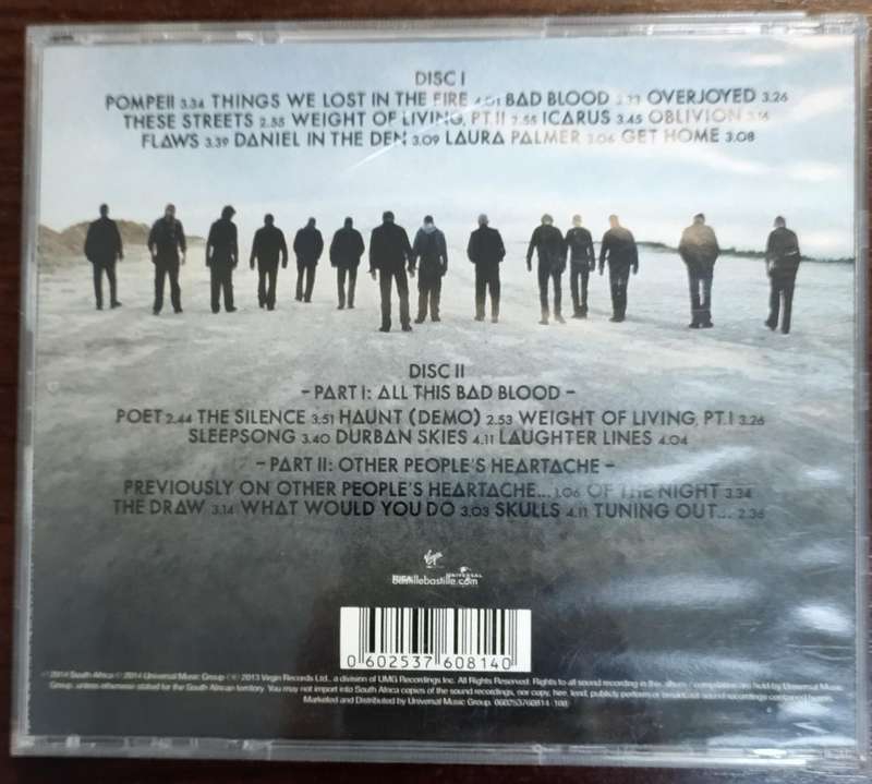 Bastille All this bad blood Expanded CD