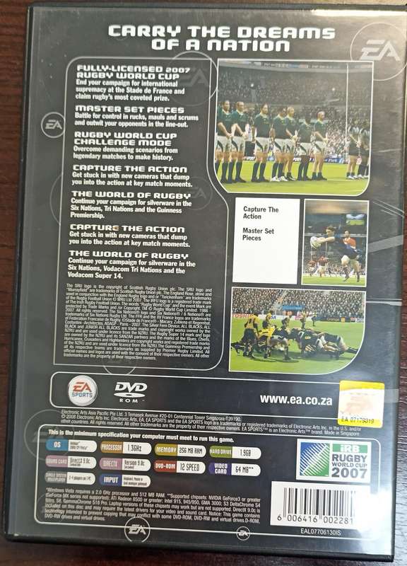 Rugby 08 for PC