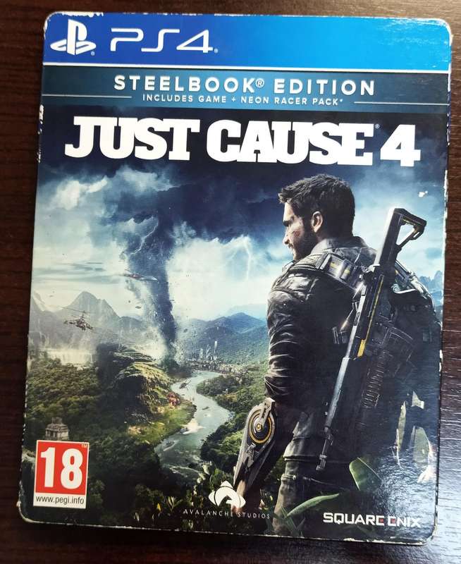 Just Cause 4 Steelbook Edition for PS4 (CIB)