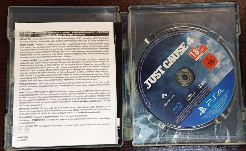 Just Cause 4 Steelbook Edition for PS4 (CIB)