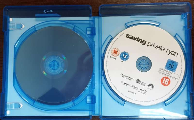 Black Hawk Down and Saving Private Ryan on Blu-ray