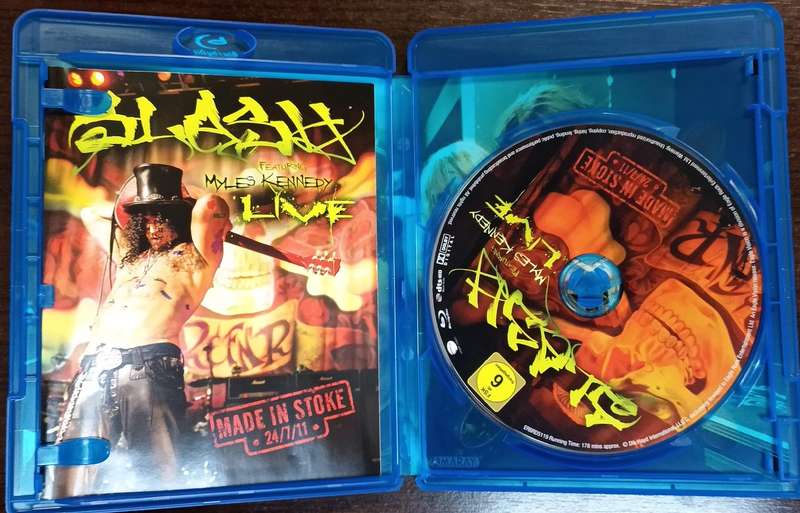 Slash Live featuring Myles Kennedy on Blu-ray
