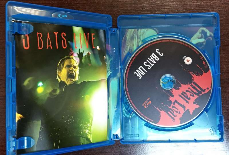Meat Loaf 3 Bats Live on Blu-ray