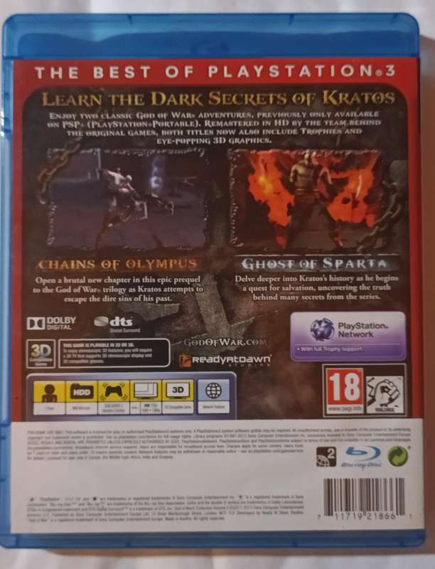 God of War Collection Volume II for PS3 (CIB)