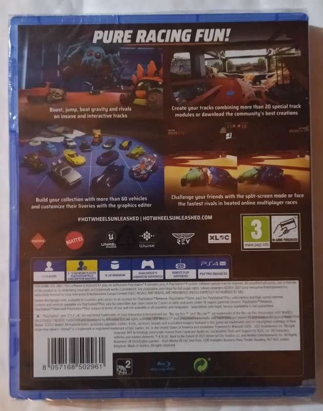 Hot Wheels Unleashed for PS4 (New)