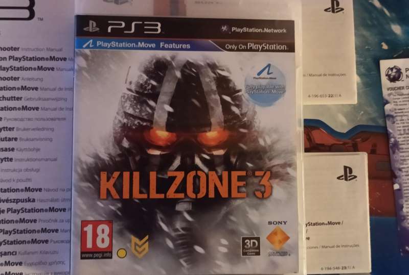 Killzone 3 Sharp Shooter bundle for PS3 (CIB)